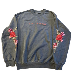 Civil Regime Embroidered Crewneck Medium NWT